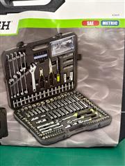 Pittsburgh 225 Piece Mechanics Tool Set - 62664 SAE & METRIC 1/4 3